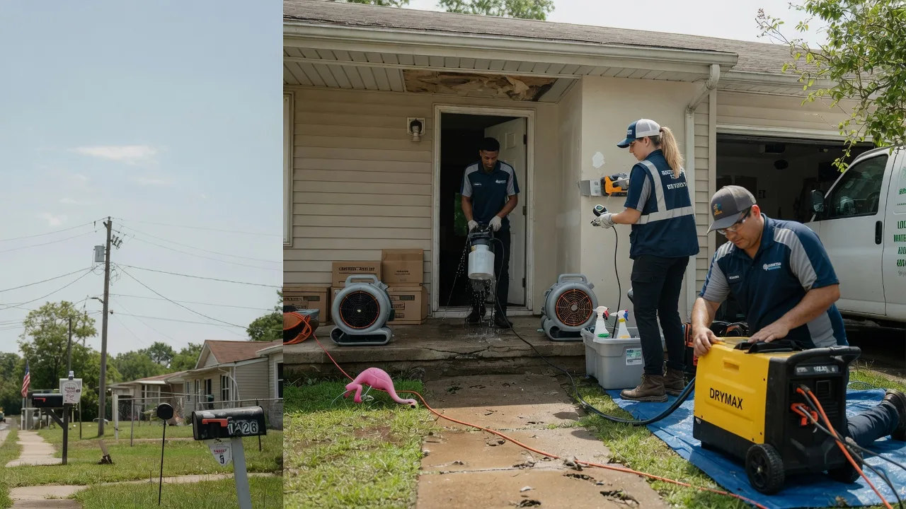 Storm Damage Water Removal in Rockwood, TX near me